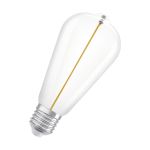 Osram Vintage 1906 LED E27 Special Fadenlampe Klar Edison 2.2W 150lm - 827  | Ersatz Für 15W