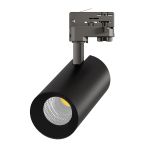 LED Schienenstrahler 3-Phasen Eco Aluminium Schwarz 30W 3210lm 36D - 840 Kaltweiß | UGR <19