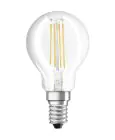 Ledvance Classic LED E14 Birne Fadenlampe Klar 4.8W 470lm - 827 | Dimmbar - Ersatz für 40W