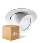 Mehrfachpackung 4x LED Deckenstrahler Weiß 35W 3000lm 36D - 930  | 168mm - Höchste Farbwiedergabe