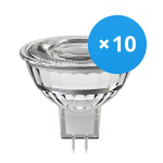 Mehrfachpackung 10x LED-Spot GU5.3 MR16 7.5W 621lm 36D - 830 | Dimmbar - Ersatz für 50W