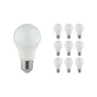 Mehrfachpackung 10x LED E27 Birne Matt 8W 806lm - 840 | Ersatz für 60W