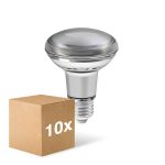 Lot 10x Ledvance Performance Spot LED E27 R80 8.5W 670lm 36D - 827  | Dimmable - Remplacement 100W