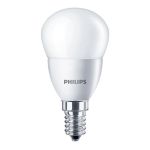 Philips Corepro LED Lustre E14 Boule Dépolie 5W 470lm - 827 Blanc Très Chaud | Équivalent 40W