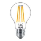 Philips Corepro LED Ampoule E27 Poire Claire 10.5W 1521lm - 827 Blanc Très Chaud | Équivalent 100W