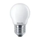 Philips Corepro LED Lustre E27 Boule Dépolie 4.3W 470lm - 827 Blanc Très Chaud | Équivalent 40W